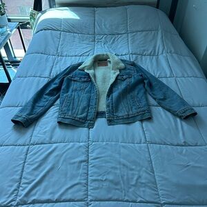 Wool lined Levi Jean Jacket